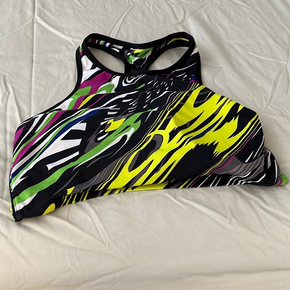 Multicolor sports bra